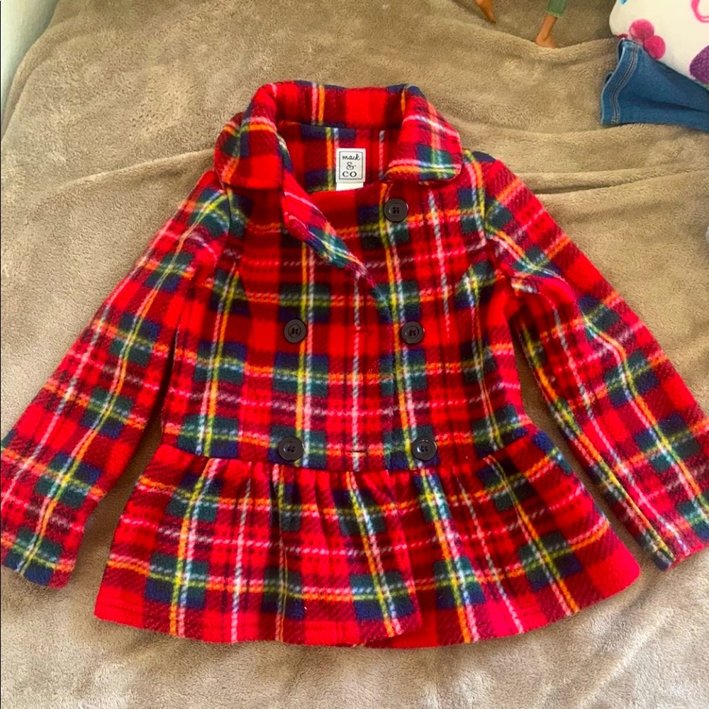 Mack and Co girls tench coat